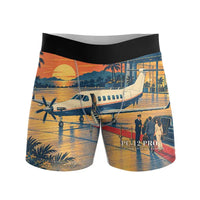Thumbnail for Pilatus PC-12 PRO - Men Boxers - 3D - Full Print