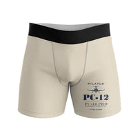 Thumbnail for Pilatus PC-12 PRO - Men Boxers - Heritage - Beige