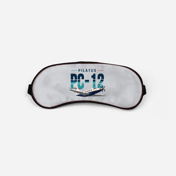Pilatus PC-12 PRO - Original - Sleep Mask - Light Gray