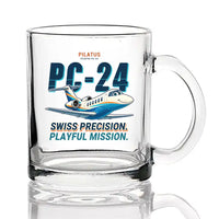 Thumbnail for Pilatus PC-24 - Cartoon - Coffee & Tea Glass