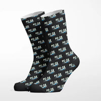 Thumbnail for Pilatus PC-24 - Cartoon - Socks - Black