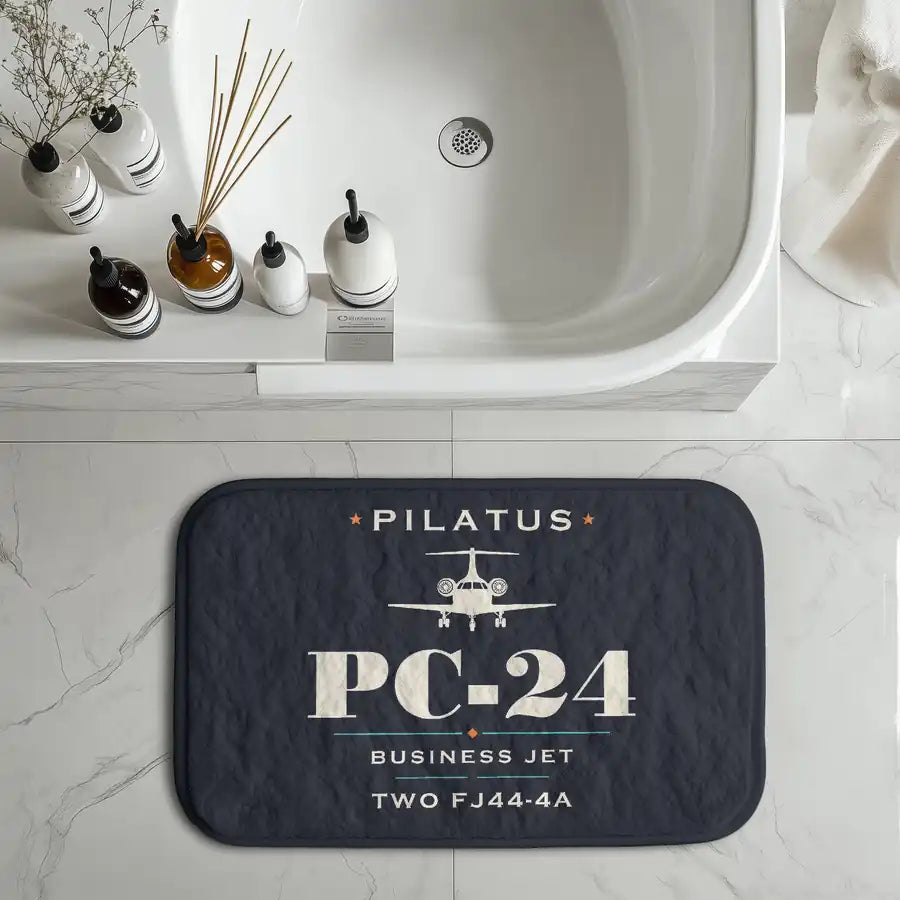 Pilatus PC-24 - Heritage - Bath Mat