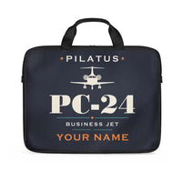 Thumbnail for Pilatus PC-24 - Heritage + Name - Laptop Bag