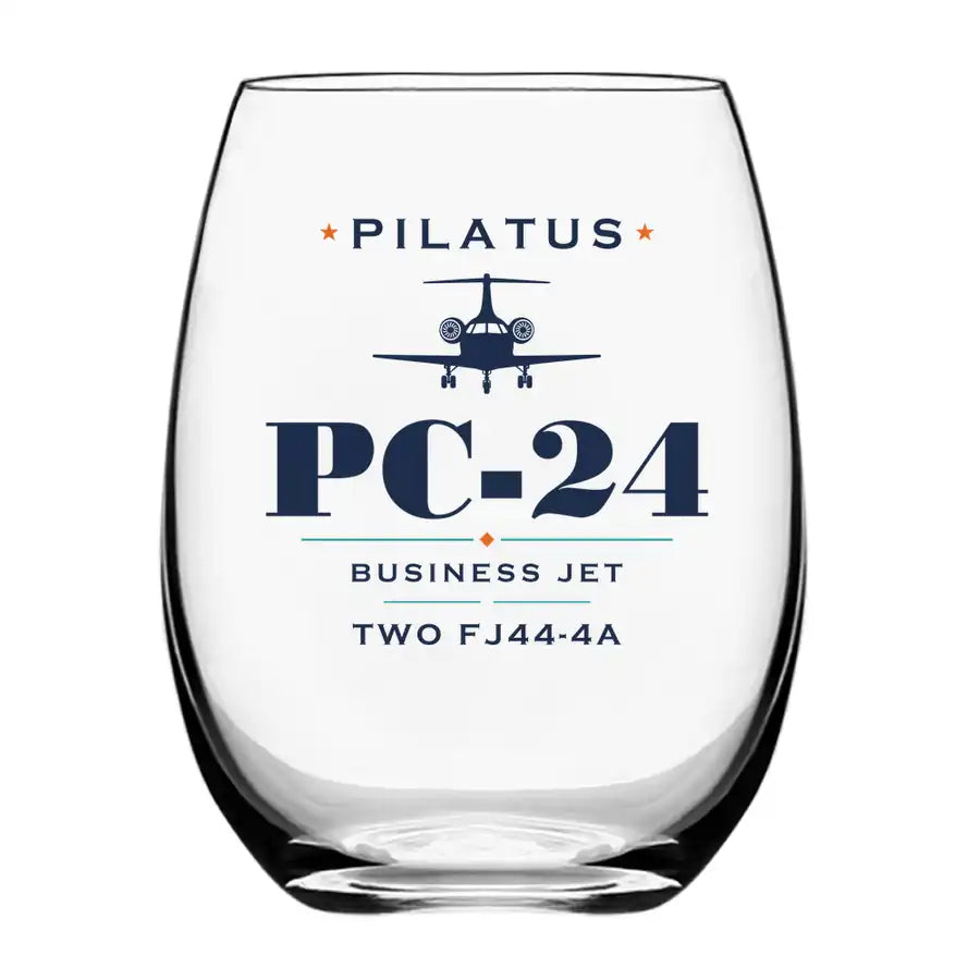 Pilatus PC-24 - Heritage - Water & Drink Glass