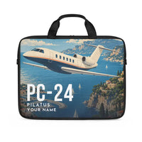 Thumbnail for Pilatus PC-24 - Laptop Bag + Name