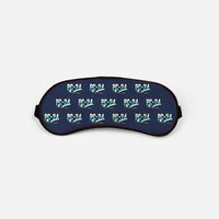 Thumbnail for Pilatus PC-24 - Original Pattern - Sleep Mask - Navy Blue