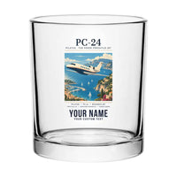 Thumbnail for Pilatus PC-24 - Poster + Name - Special Whiskey Glass