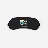 Thumbnail for Pilatus PC-6 Porter - Original + Name - Sleep Mask - Black