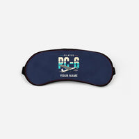 Thumbnail for Pilatus PC-6 Porter - Original + Name - Sleep Mask - Navy Blue