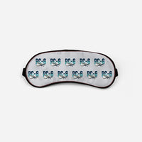 Thumbnail for Pilatus PC-6 Porter - Original Pattern - Sleep Mask - Light Gray