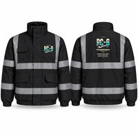 Thumbnail for Pilatus PC-6 Porter Reflective Winter Jackets - Original - Black