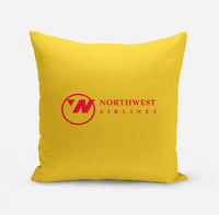 Thumbnail for Northwest Airlines (OLD) design on yellow pillow