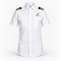 Thumbnail for Sri Lankan Airlines logo on 3-stripe short sleeve pilot shirt