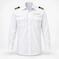 Thumbnail for Vietnam Airlines logo on 3-stripe long sleeve pilot shirt