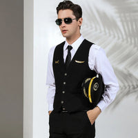 Thumbnail for Pilot Uniform Air Captain Vest Piloto Uniforme Piloto Avion Airline