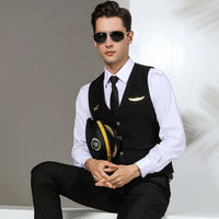 Thumbnail for Pilot Uniform Air Captain Vest Piloto Uniforme Piloto Avion Airline