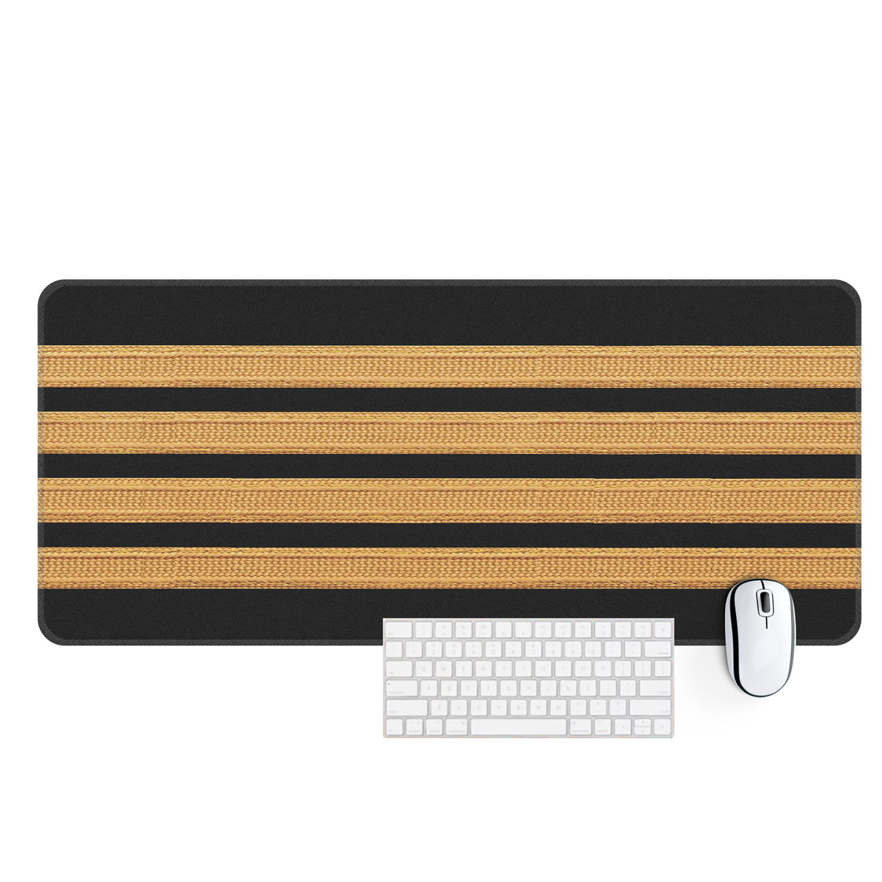 Pilot Epaulette 4 Lines Designed Desk Mats