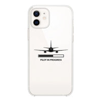 Thumbnail for Pilot In Progress Designed Transparent Silicone iPhone Cases