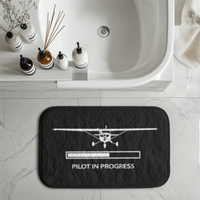 Thumbnail for Pilot In Progress (Cessna) Designed Bath Mats