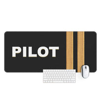 Thumbnail for Pilot Text & 2 Lines Designed Desk Mats