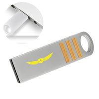 Thumbnail for Badge & Golden Epaulettes (4,3,2 Lines) Designed Waterproof USB Devices