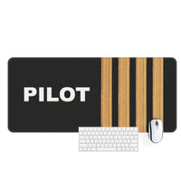 Thumbnail for Pilot Text & 4 Lines Designed Desk Mats