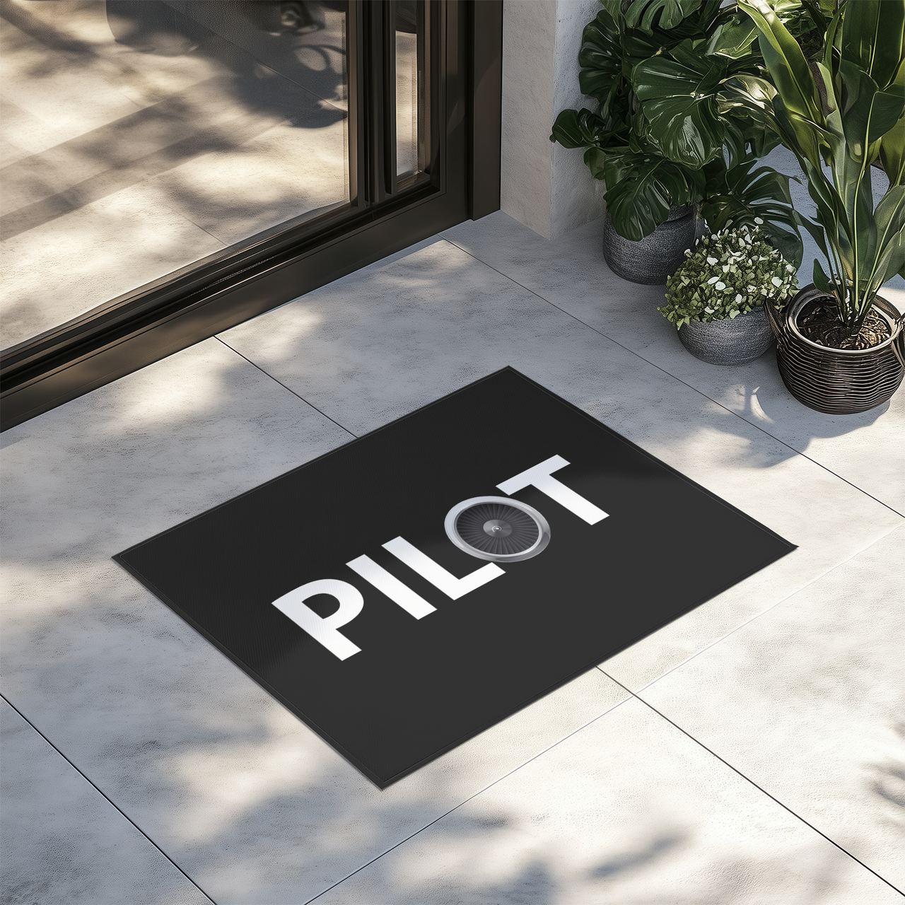Pilot & Jet Engine Designed Door Mats