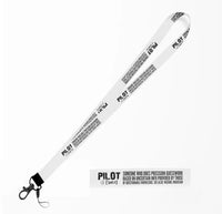 Thumbnail for Pilot [Noun] lanyard - white