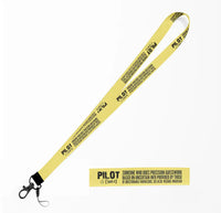 Thumbnail for Pilot [Noun] lanyard - yellow