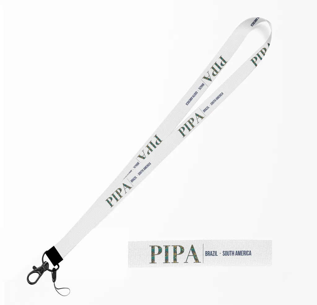 Pipa City Series lanyard - white