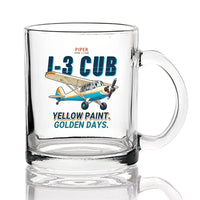 Thumbnail for Piper J-3 Cub - Cartoon - Coffee & Tea Glass