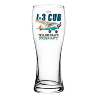 Thumbnail for Piper J-3 Cub - Cartoon - Pilsner Beer Glass