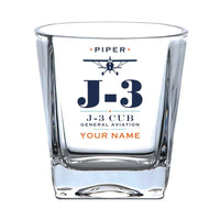Thumbnail for Piper J-3 Cub - Heritage + Name - Whiskey Glass
