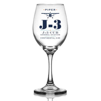Thumbnail for Piper J-3 Cub - Heritage - Wine Glass