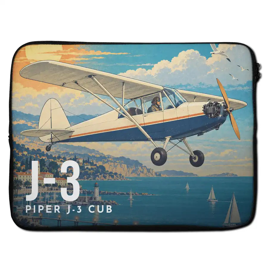 Piper J-3 Cub - Laptop Sleeve