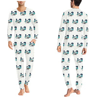 Thumbnail for Piper J-3 Cub - Men Pajamas - Original Pattern - White