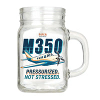 Thumbnail for Piper M350 - Cartoon - Cocktail Glass (Mason Jar)