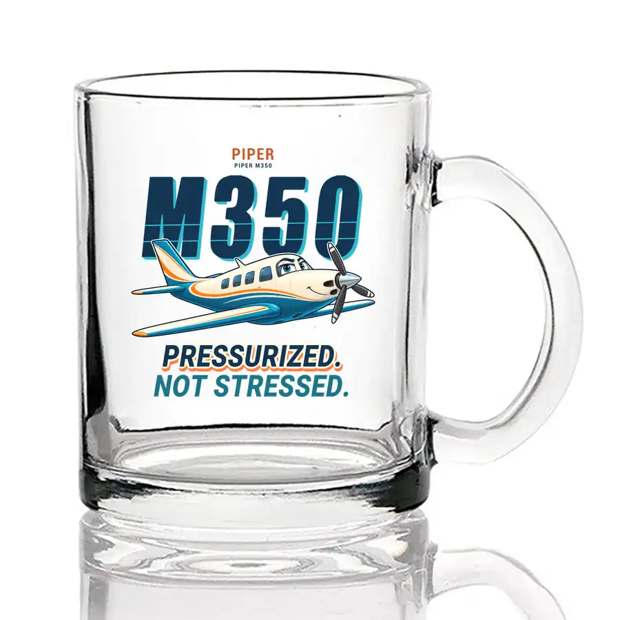 Piper M350 - Cartoon - Coffee & Tea Glass
