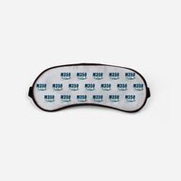 Thumbnail for Piper M350 - Cartoon Pattern - Sleep Mask - Light Gray