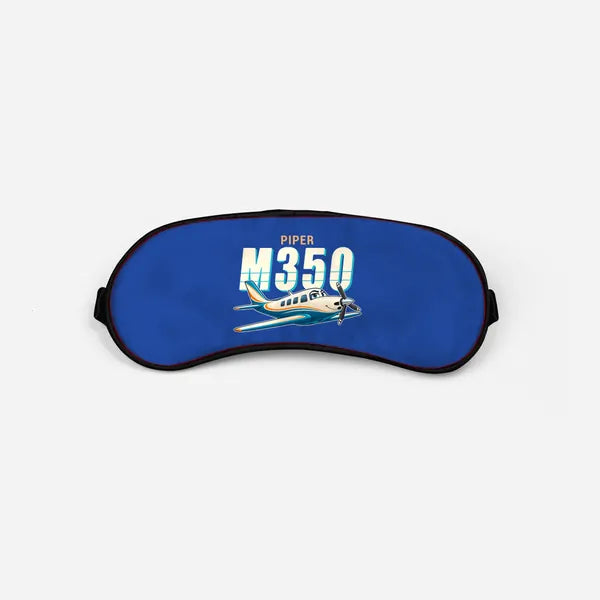 Piper M350 - Cartoon - Sleep Mask - Blue