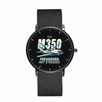 Thumbnail for Piper M350 - Cartoon - Slim Mesh - Black and Stainless Steel Strap