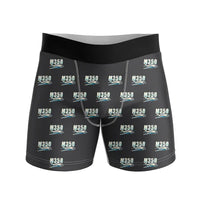 Thumbnail for Piper M350 - Men Boxers - Cartoon Pattern - Black