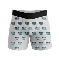 Thumbnail for Piper M350 - Men Boxers - Cartoon Pattern - Light Gray