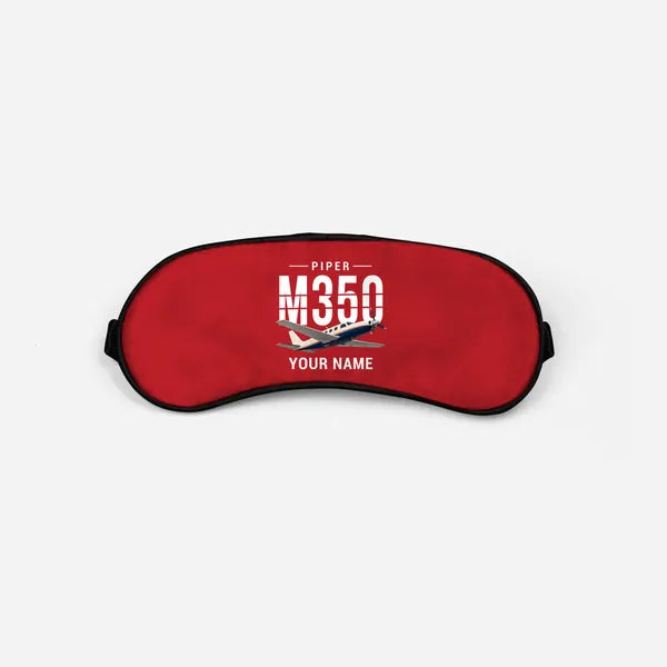 Piper M350 - Original + Name - Sleep Mask - Red