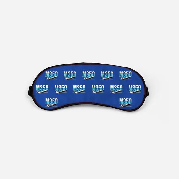 Piper M350 - Original Pattern - Sleep Mask - Blue