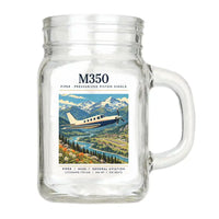 Thumbnail for Piper M350 - Poster - Cocktail Glass (Mason Jar)