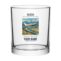 Thumbnail for Piper M350 - Poster + Name - Special Whiskey Glass