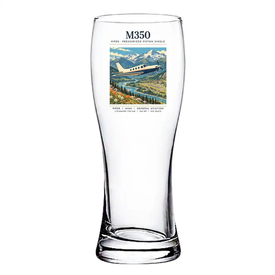 Piper M350 - Poster - Pilsner Beer Glass