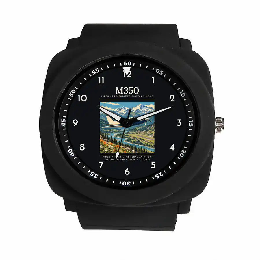 Piper M350 - Poster - Rubber Strap - Black