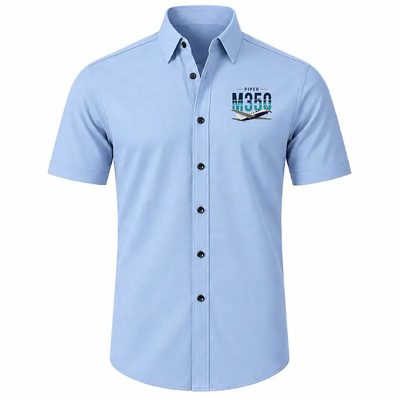 Piper M350 - Short Sleeve Shirt - Original - Light Blue